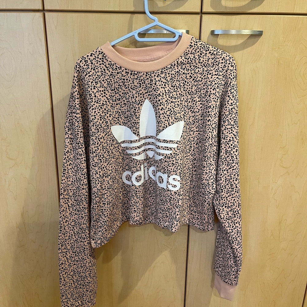 adidas HER Studio London Pink Cheetah Sweatshirt